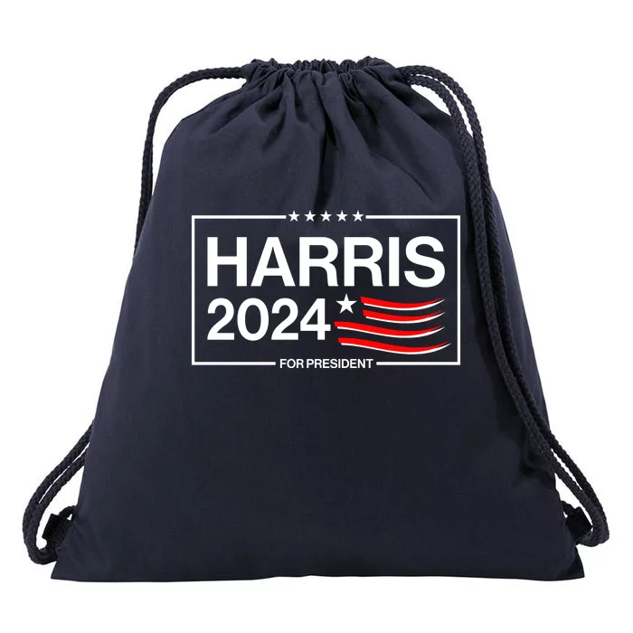 Kamala Harris 2024 For President Drawstring Bag