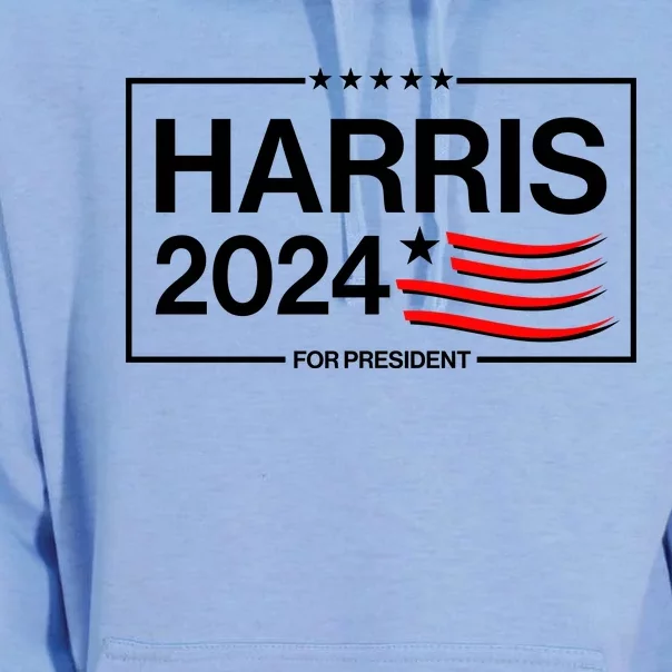 Kamala Harris 2024 For President Unisex Surf Hoodie