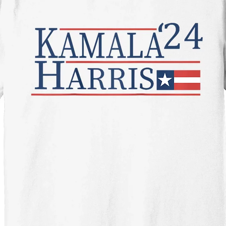 Kamala Harris 2024 For President Premium T-Shirt