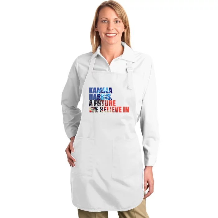 Kamala Harris 2024 Presidential Campaign Full-Length Apron With Pocket