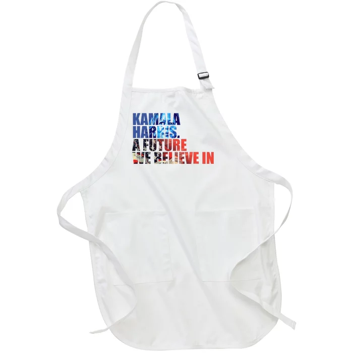 Kamala Harris 2024 Presidential Campaign Full-Length Apron With Pocket