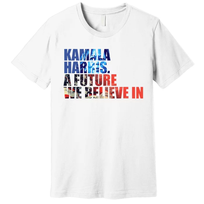 Kamala Harris 2024 Presidential Campaign Premium T-Shirt