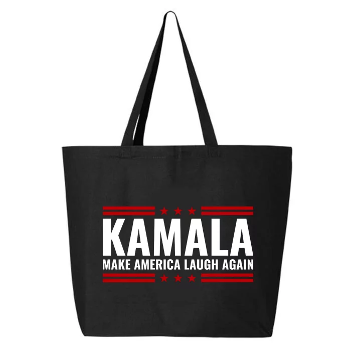 Kamala Harris 2024 Make America Laugh Again 25L Jumbo Tote