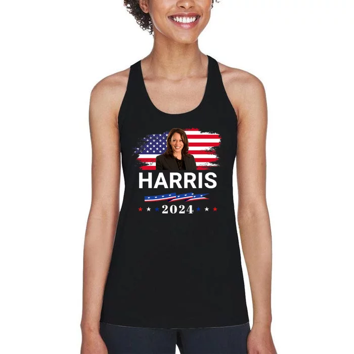 Kamala Harris 2024 Kamala Harris For President 2024 Women's Racerback Tank