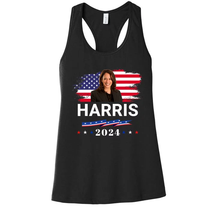 Kamala Harris 2024 Kamala Harris For President 2024 Women's Racerback Tank