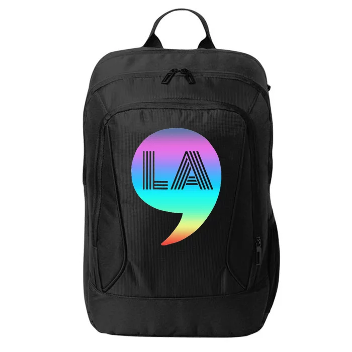 Kamala Harris 2024 President Comma La Funny Pocket City Backpack