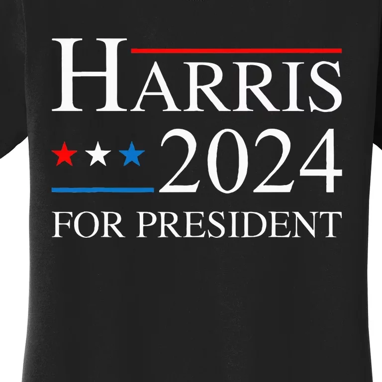 Kamala Harris 2024 For President Election Campaign Women's T-Shirt