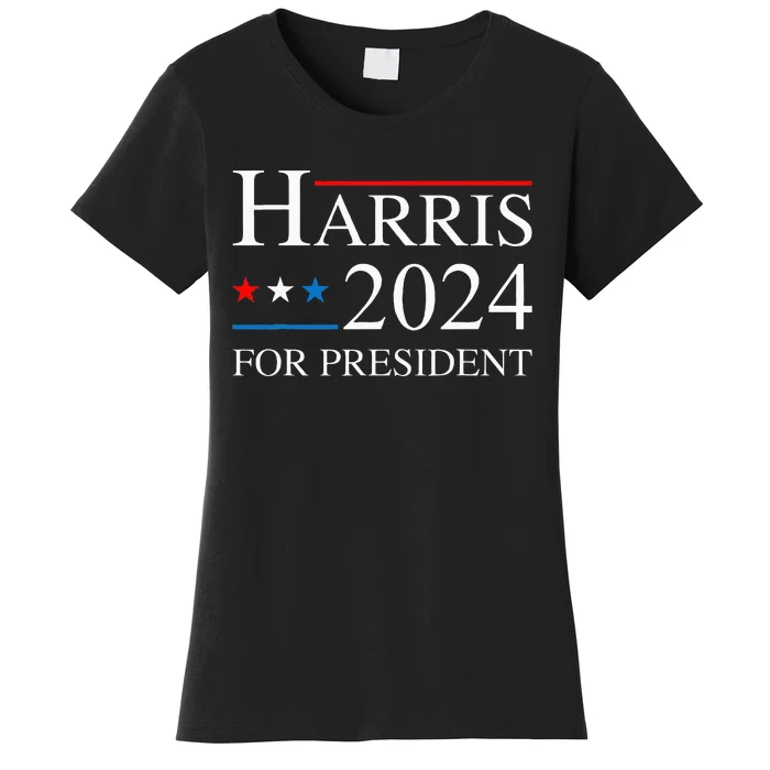 Kamala Harris 2024 For President Election Campaign Women's T-Shirt