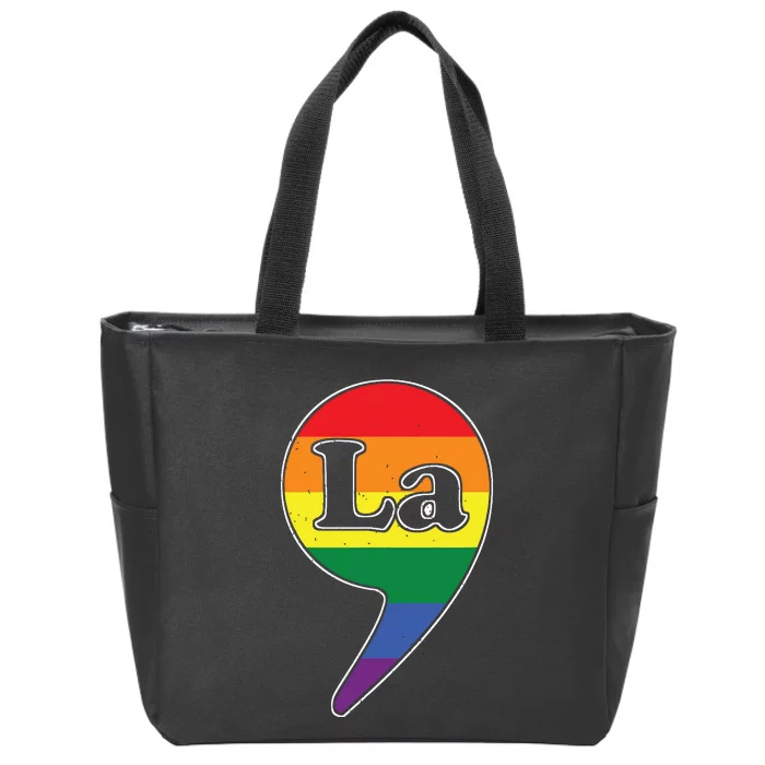 Kamala Harris 2024 47 Comma La Vp Zip Tote Bag