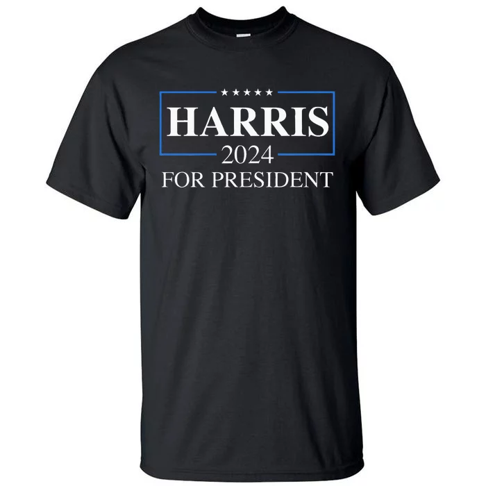 Kamala Harris 2024 For President Election Campaign Tall T-Shirt