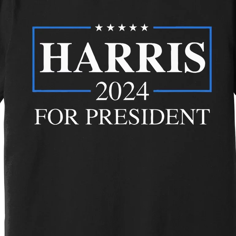 Kamala Harris 2024 For President Election Campaign Premium T-Shirt