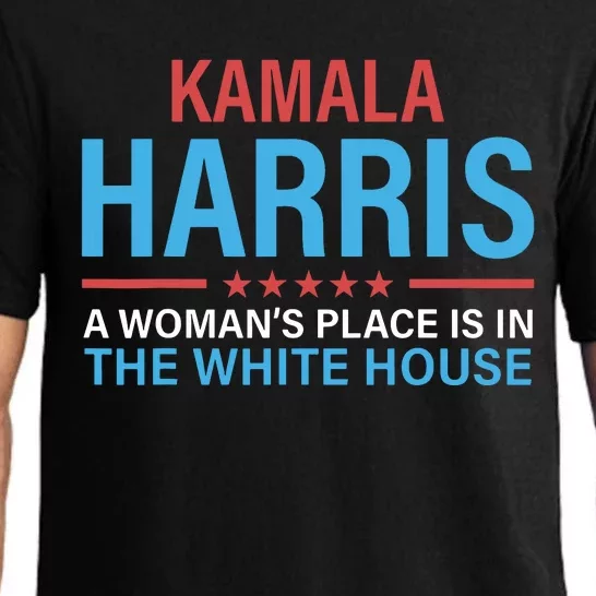 Kamala Harris 2024 A Womans Place Is In The White House Pajama Set