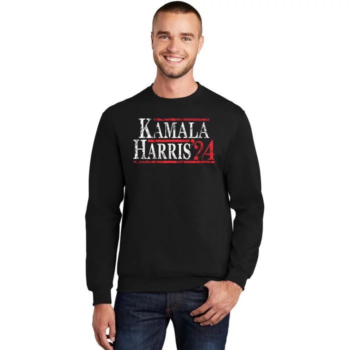 Kamala Harris 2024 For President Campaign Tall Sweatshirt