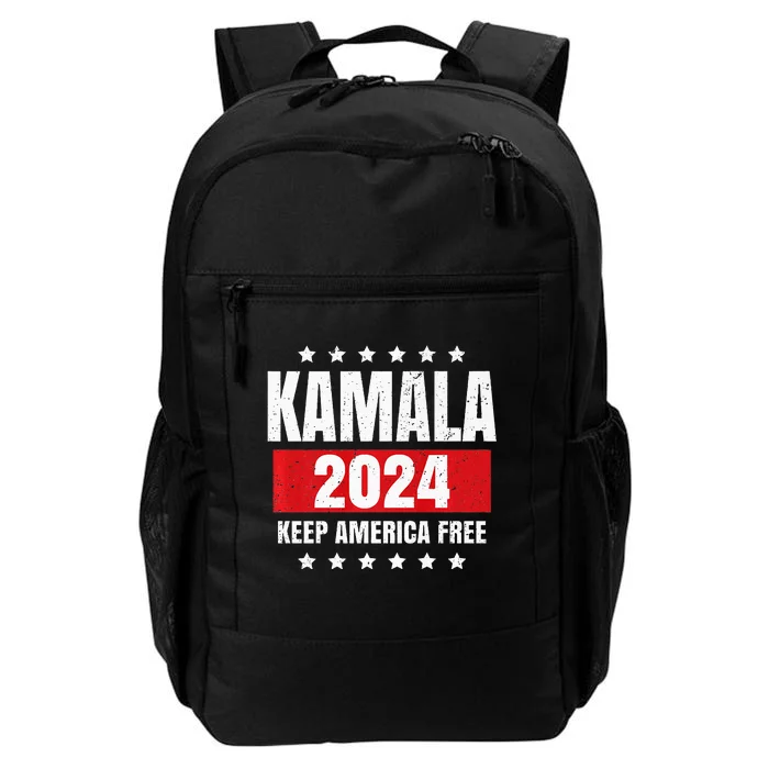 Kamala Harris 2024 Keep America Free Pro Kamala 2024 Daily Commute Backpack