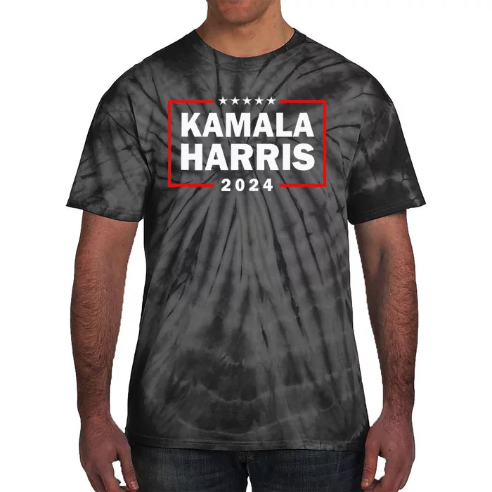 Kamala Harris 2024 Retro Usa Political President Election Tie-Dye T-Shirt