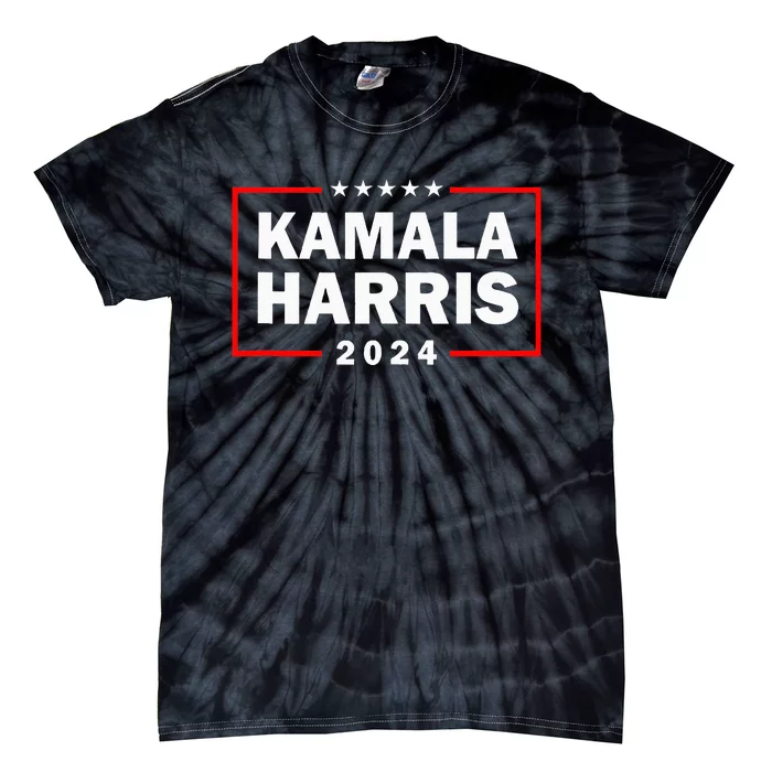 Kamala Harris 2024 Retro Usa Political President Election Tie-Dye T-Shirt