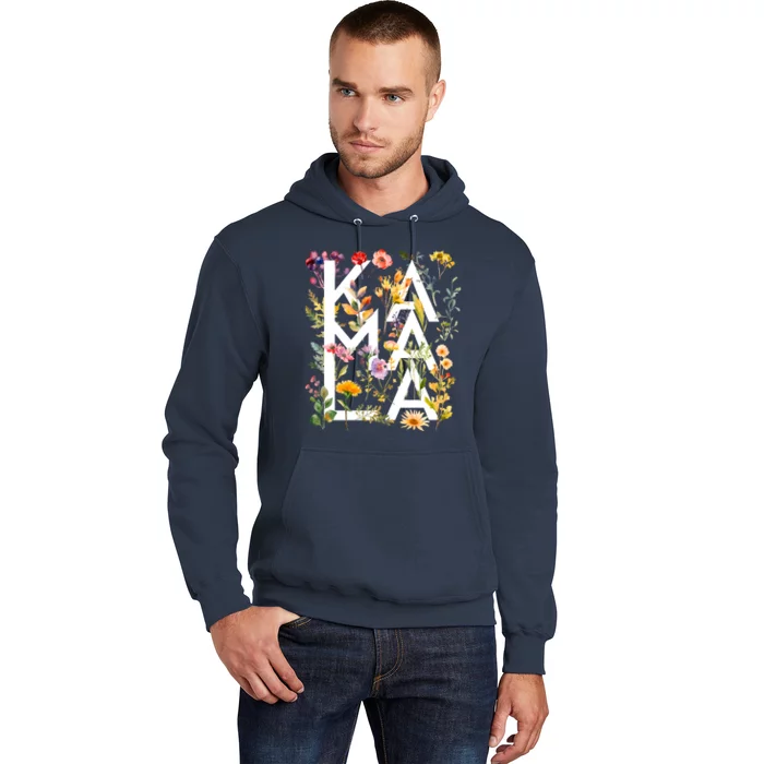 Kamala Harris 2024 Election Floral Flowers Hoodie