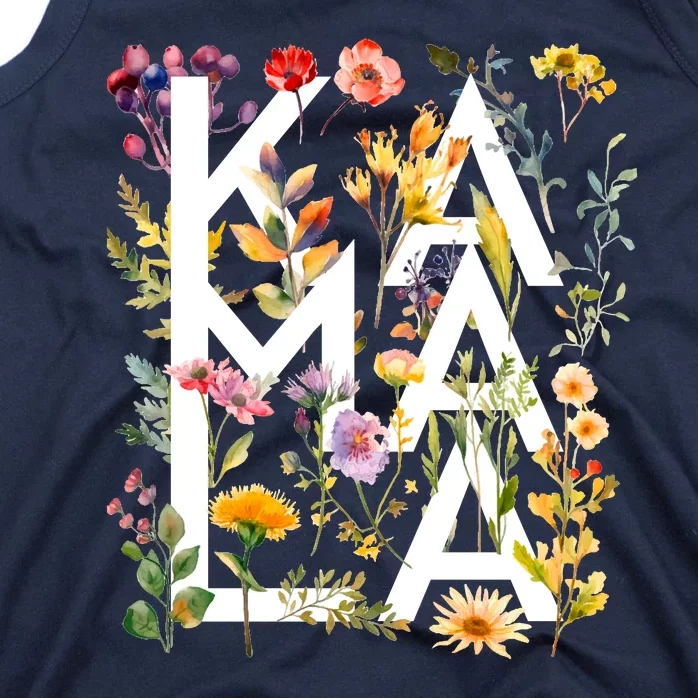 Kamala Harris 2024 Election Floral Flowers Tank Top