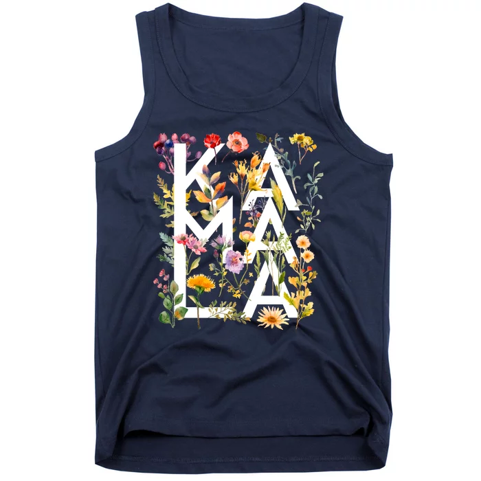 Kamala Harris 2024 Election Floral Flowers Tank Top