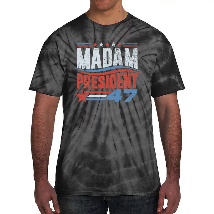 Kamala Harris 2024 For President Election Campaign Tie-Dye T-Shirt