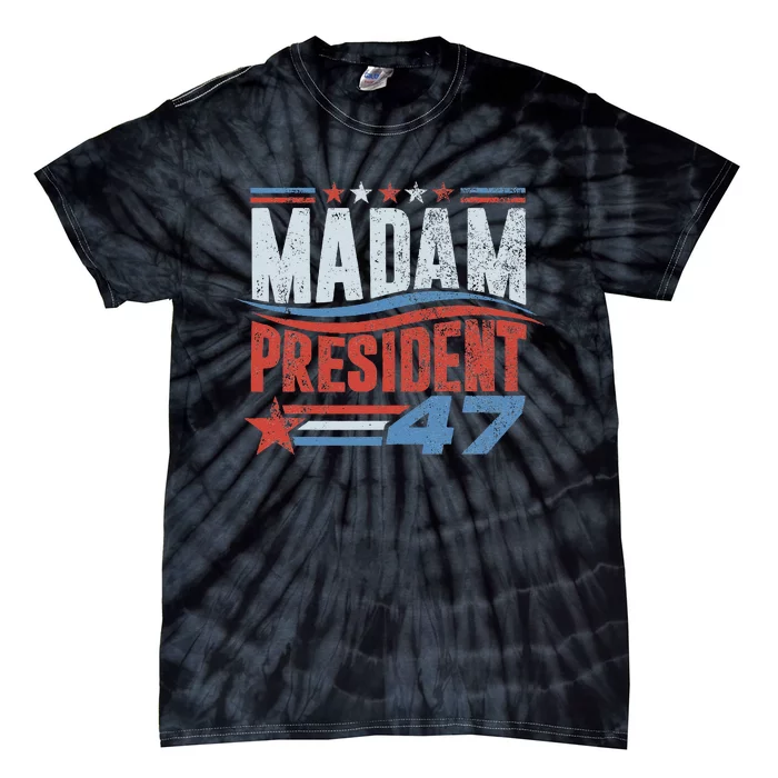 Kamala Harris 2024 For President Election Campaign Tie-Dye T-Shirt