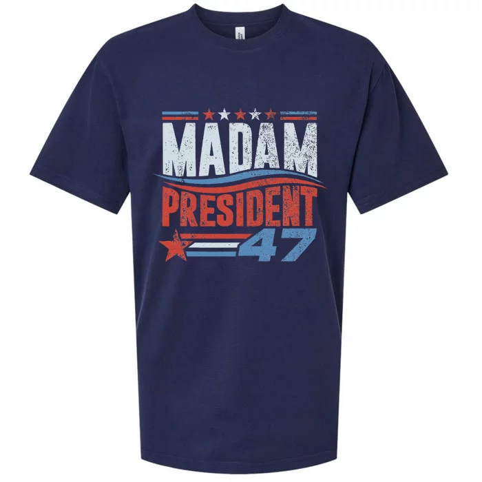 Kamala Harris 2024 For President Election Campaign Sueded Cloud Jersey T-Shirt