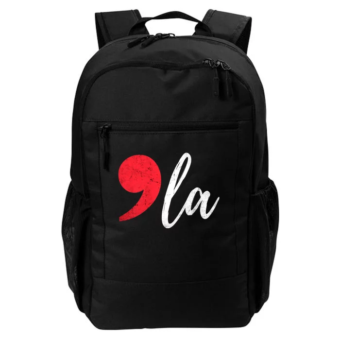 Kamala Harris 2024 President Comma La Funny Daily Commute Backpack