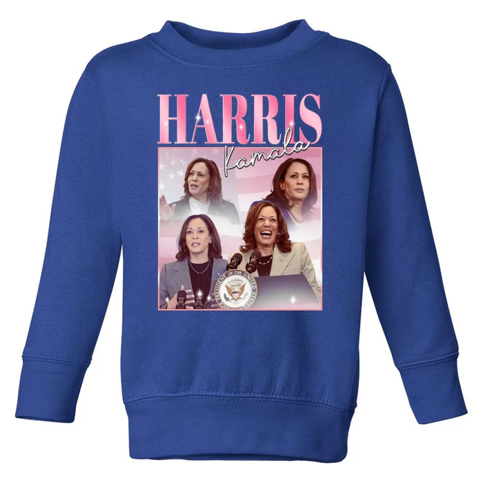 Kamala Harris 2024 Kamala IM Speaking I Am Speaking Cute Gift Toddler Sweatshirt