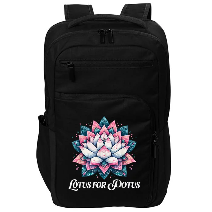 Kamala Harris 2024 Presidential Campaign American Lotus Impact Tech Backpack