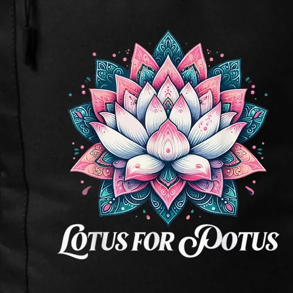 Kamala Harris 2024 Presidential Campaign American Lotus Daily Commute Backpack