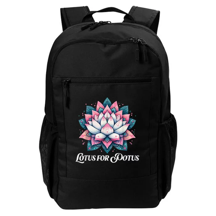 Kamala Harris 2024 Presidential Campaign American Lotus Daily Commute Backpack