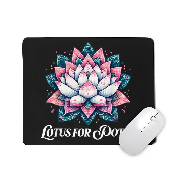 Kamala Harris 2024 Presidential Campaign American Lotus Mousepad