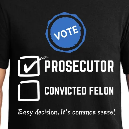 Kamala Harris 2024 Prosecuter Pajama Set