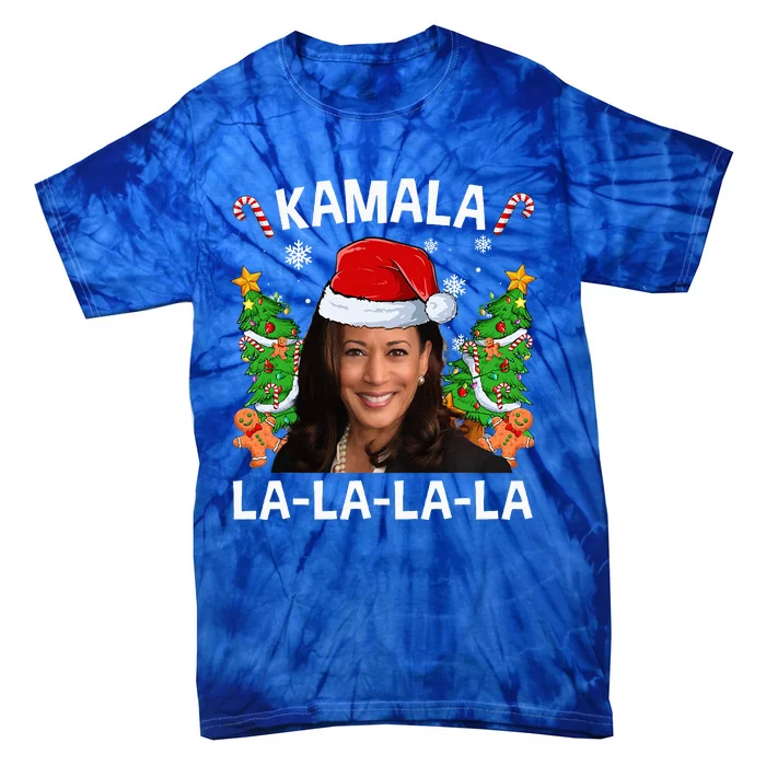 Kamala Harris 2024 Christmas Comma La Tie-Dye T-Shirt