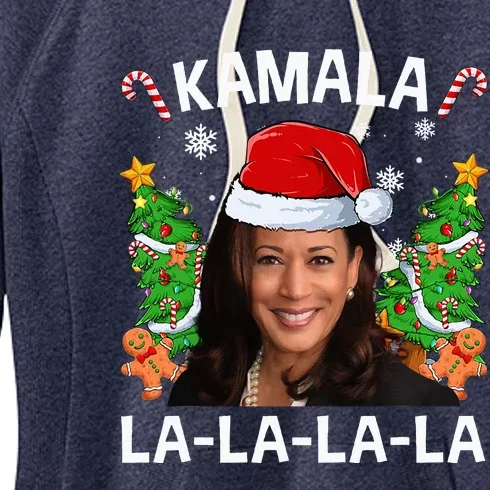 Kamala Harris 2024 Christmas Comma La Women's Fleece Hoodie