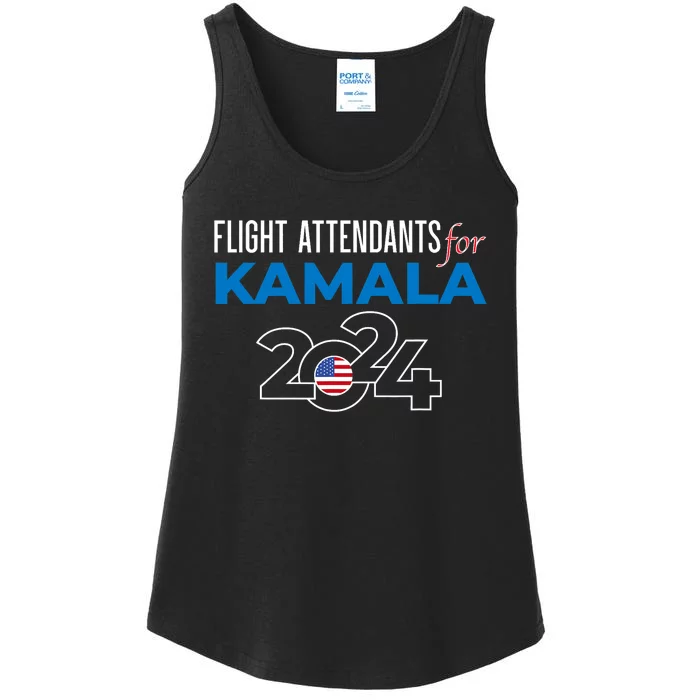 Kamala Harris 2024 For President Ladies Essential Tank