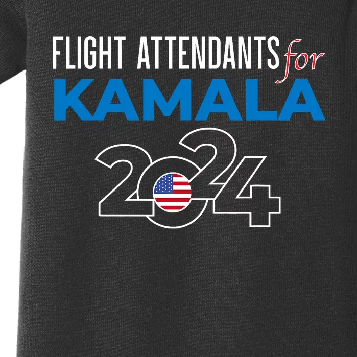 Kamala Harris 2024 For President Baby Bodysuit