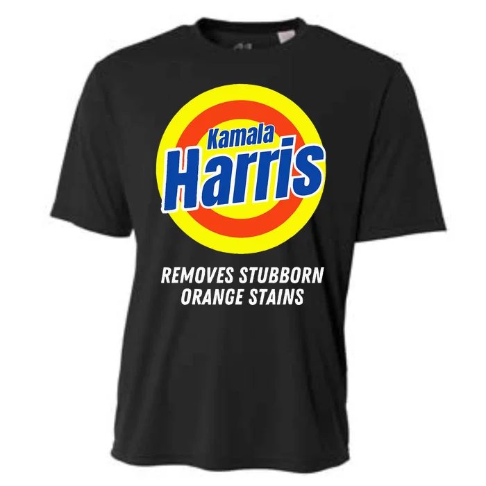 Kamala Harris 2024 Removes Stubborn Orange Stains Humorous Cooling Performance Crew T-Shirt