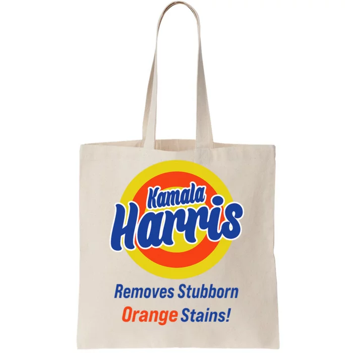 Kamala Harris 2024 Removes Stubborn Orange Stains Tote Bag