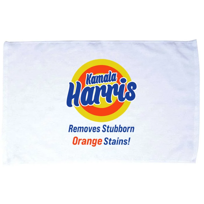 Kamala Harris 2024 Removes Stubborn Orange Stains Microfiber Hand Towel