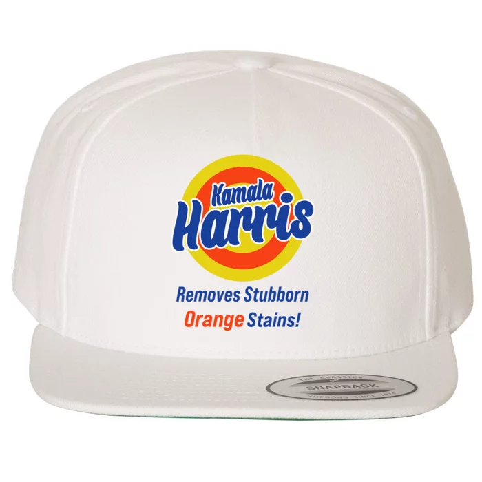 Kamala Harris 2024 Removes Stubborn Orange Stains Wool Snapback Cap