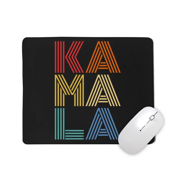 Kamala Harris 2024 Vintage Retro Style Mousepad