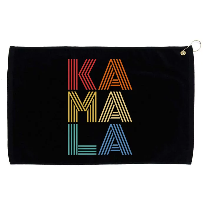 Kamala Harris 2024 Vintage Retro Style Grommeted Golf Towel