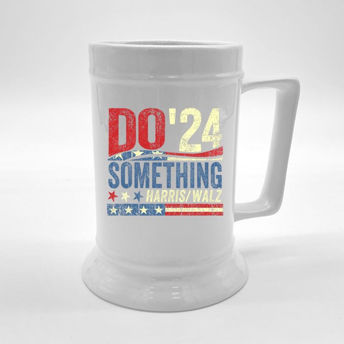 Kamala Harris 2024 Election Michelle Obama Do Something Front & Back Beer Stein