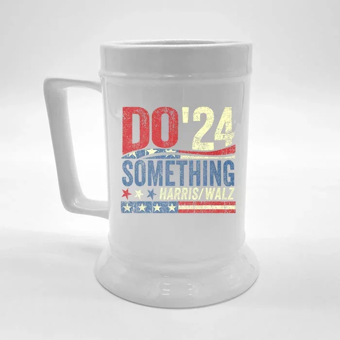 Kamala Harris 2024 Election Michelle Obama Do Something Front & Back Beer Stein