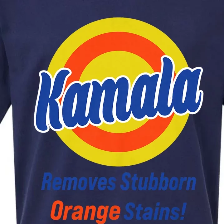 Kamala Harris 2024 Removes Stubborn Orange Stains Sueded Cloud Jersey T-Shirt