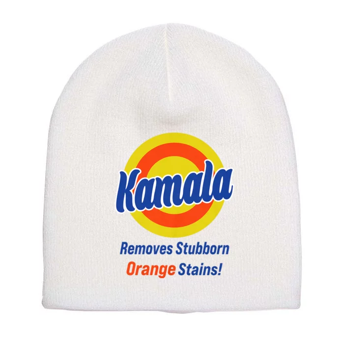 Kamala Harris 2024 Removes Stubborn Orange Stains Short Acrylic Beanie