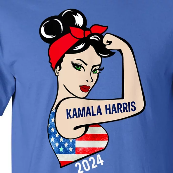 Kamala Harris 2024 President America Election Vote Women Tall T-Shirt