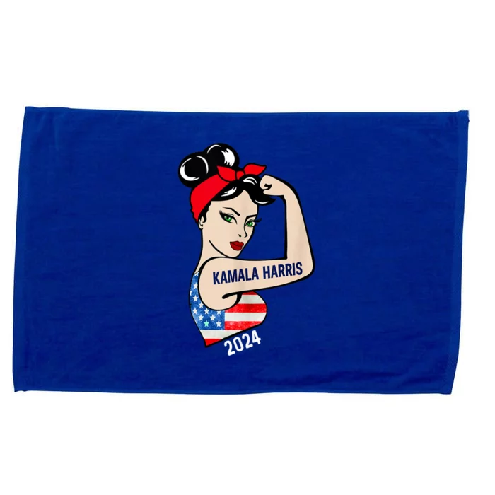 Kamala Harris 2024 President America Election Vote Women Microfiber Hand Towel