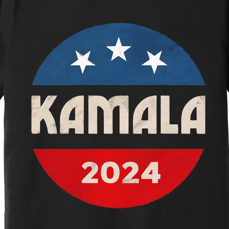 Kamala Harris 2024 For President Campaign Biden Is Out Premium T-Shirt